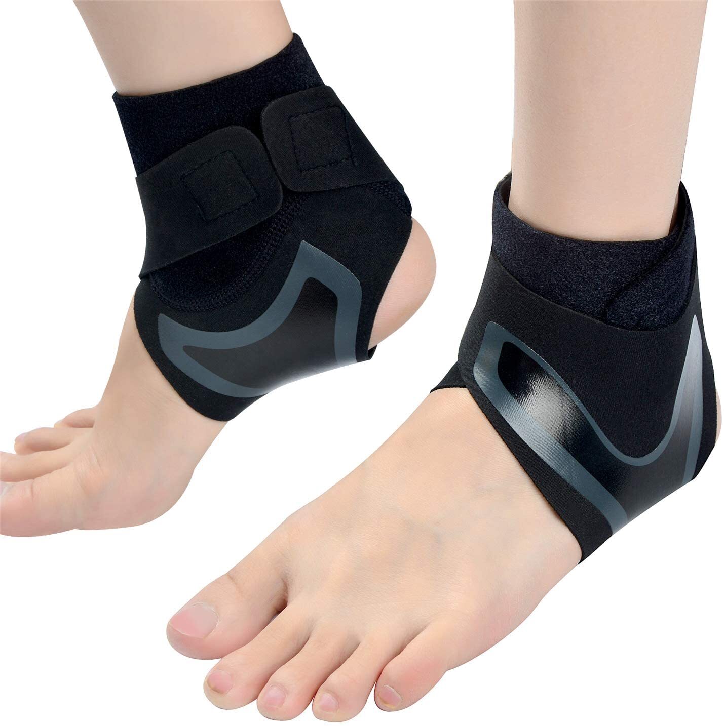 Ankle Brace Support Compression Sleeve Plantar Fasciitis Pain Relief Foot Wrap