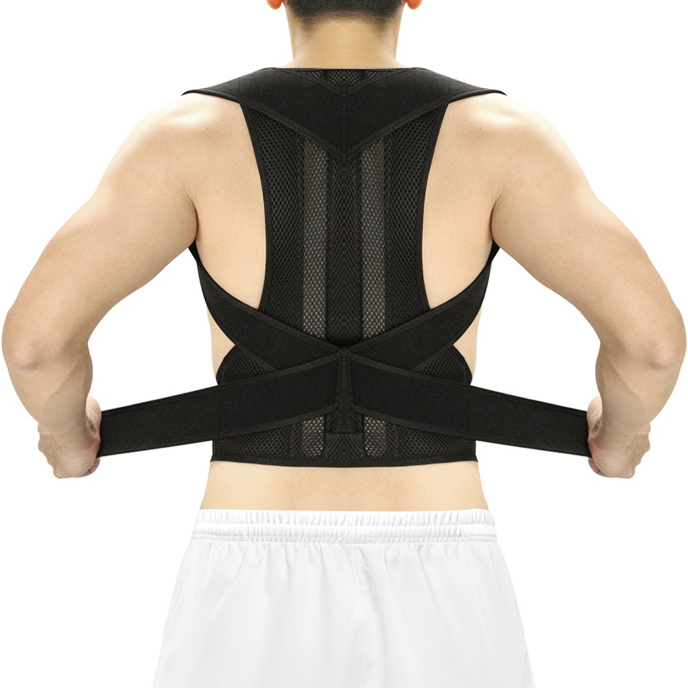 Upper Back Posture Corrector Clavicle Support Brace Straight Shoulders Strap