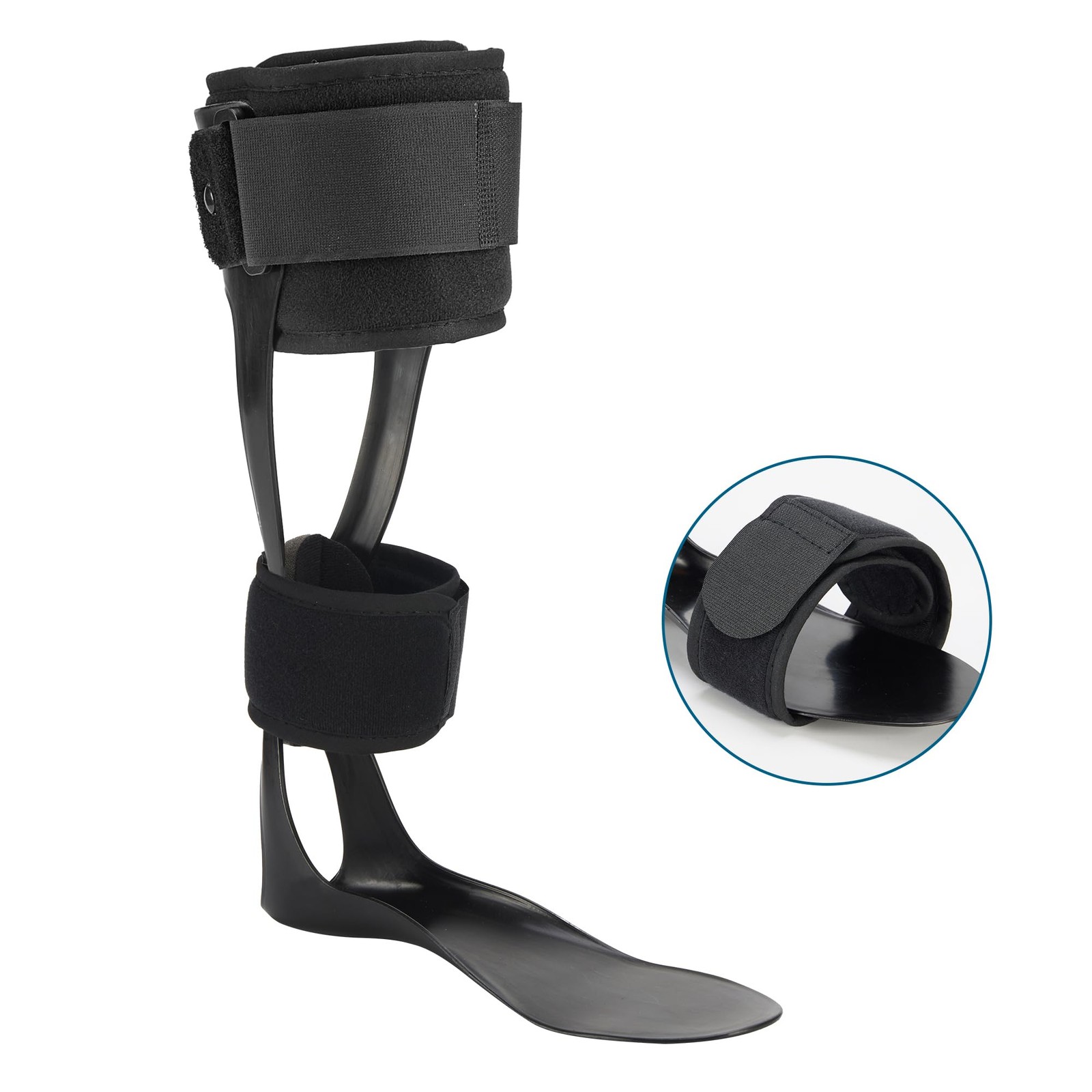 Jewlri AFO Drop Foot Orthosis Ankle Support Walking Stabilizer