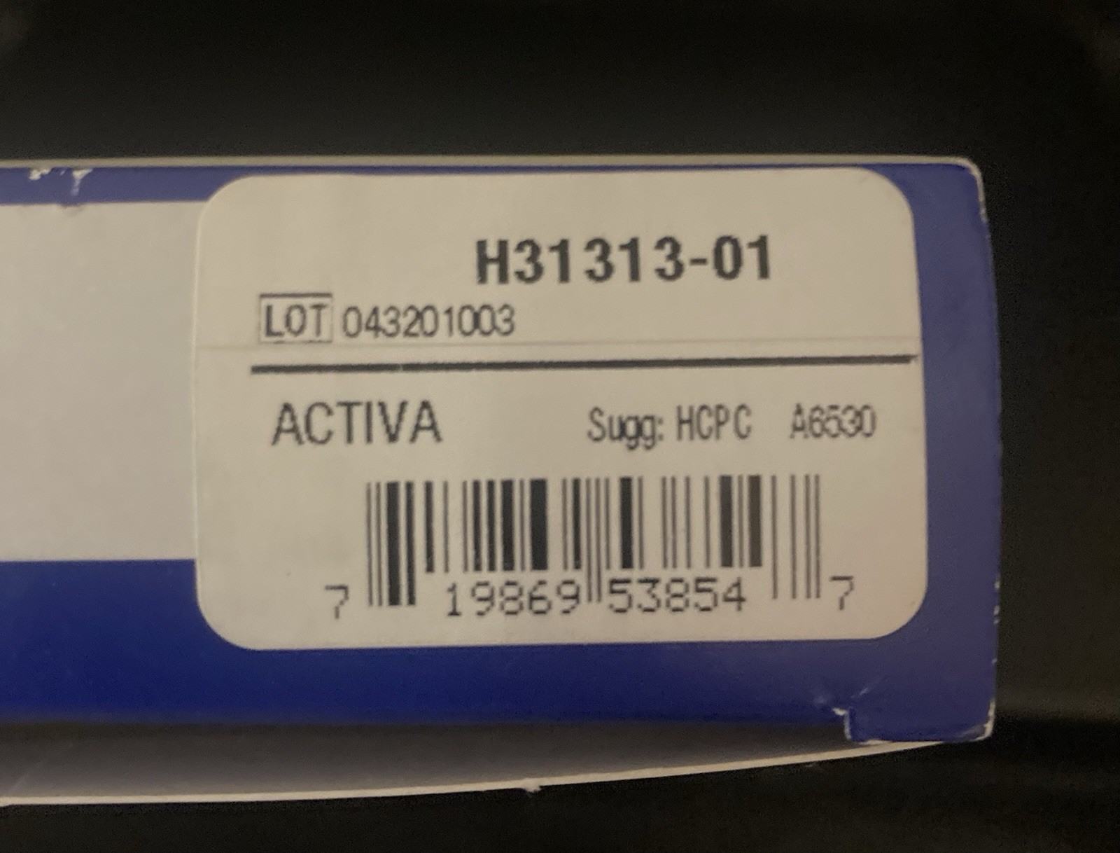 Activa CoolMax Athletic Crew Socks 20-30mmHg White Size LARGE