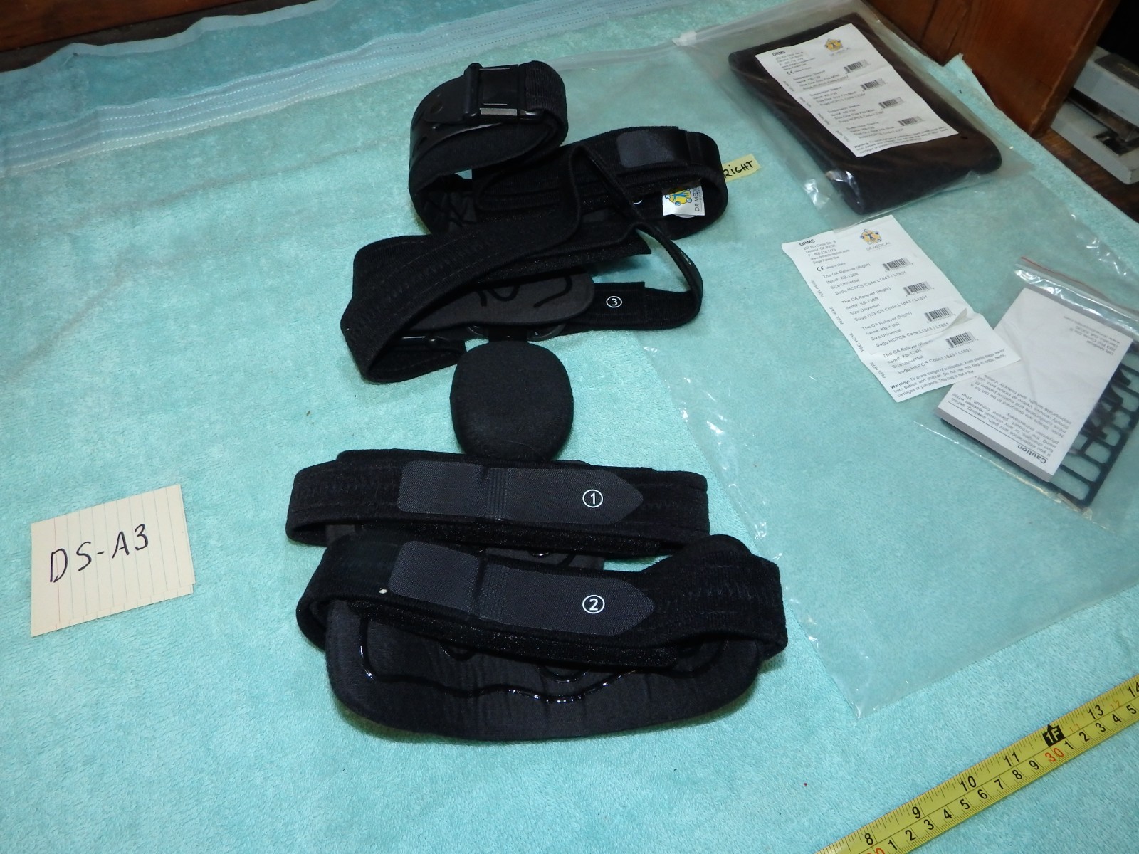 DRMS The Dual OA Reliever | Right | Size Large & Suspension Sleeve 138R KB139