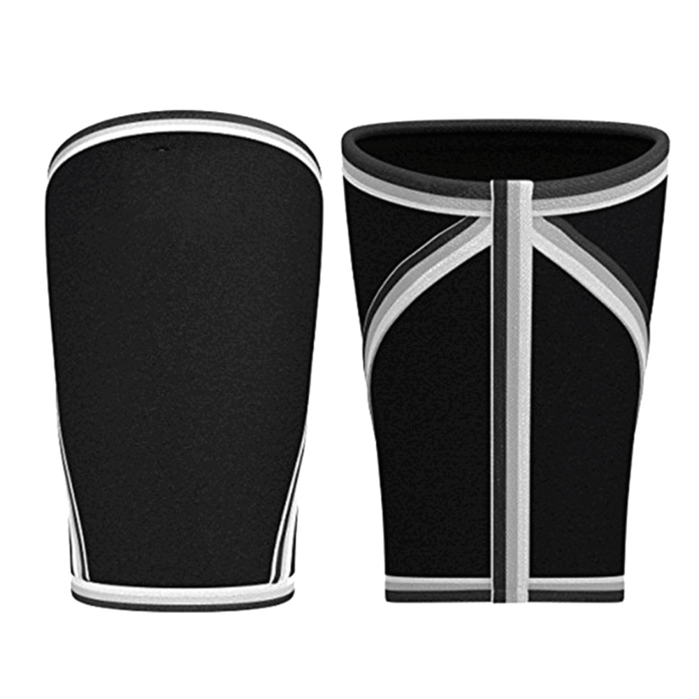 Knee Sleeves Support Compression Weightlifting 7mm Neoprene Sleeve Squats Brace