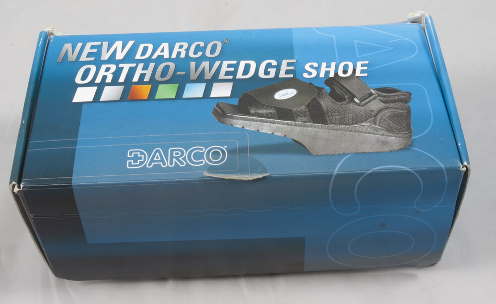 NEW Darco Ortho Wedge Off-loading Shoe – Size X Small – NEW NEVER USED !!!!