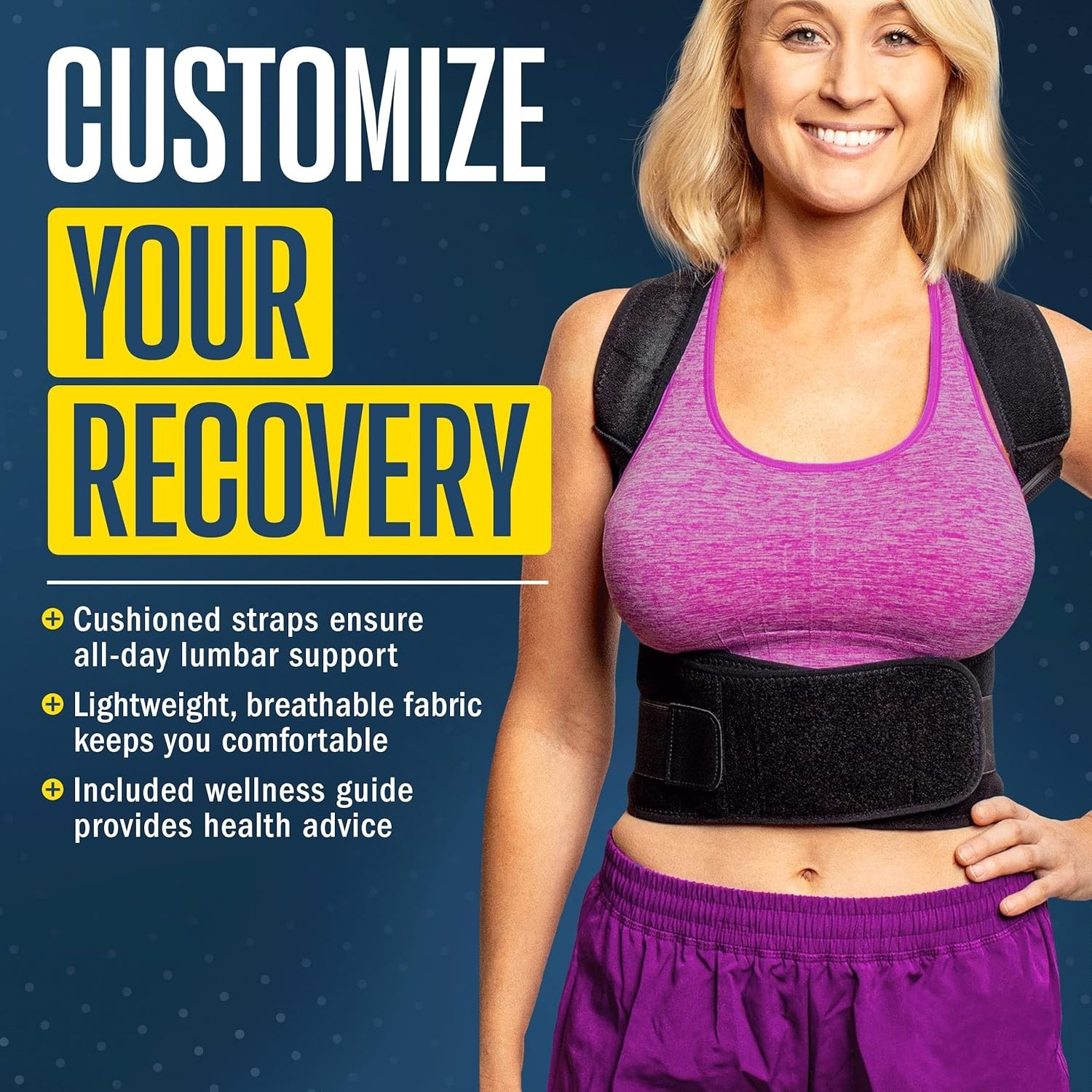 FlexGuard Posture Corrector for Women and Men Large Pack of 1