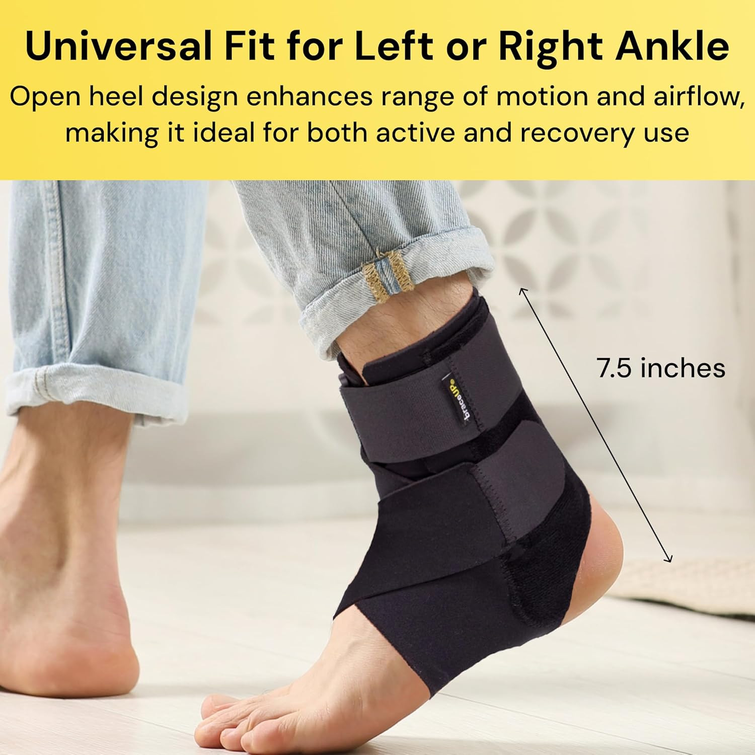 Ankle Brace – Relieve Pain, Enhance Stability for Foot Pain, Sprained Ankle, Ach