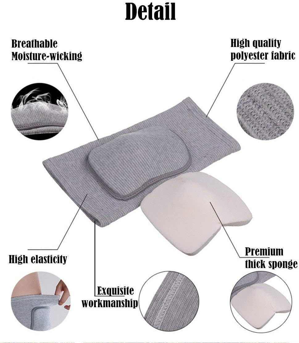 Soft Breathable Knee Pads for Kid Elastic Nonslip Sponge Sleeves Flexible Childr