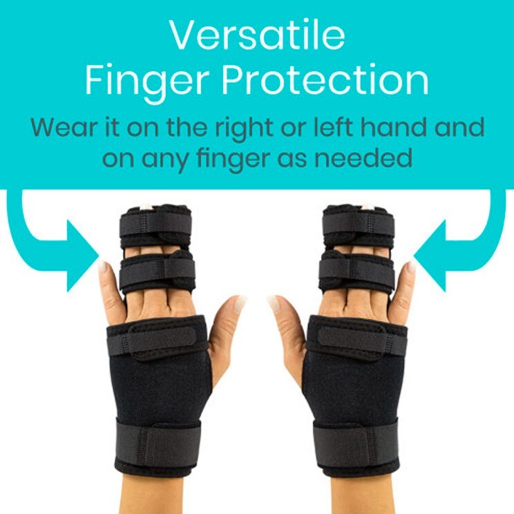 Dual Trigger Finger Splint Immobilizer for Finger Pain, Stiffness, Locking joint