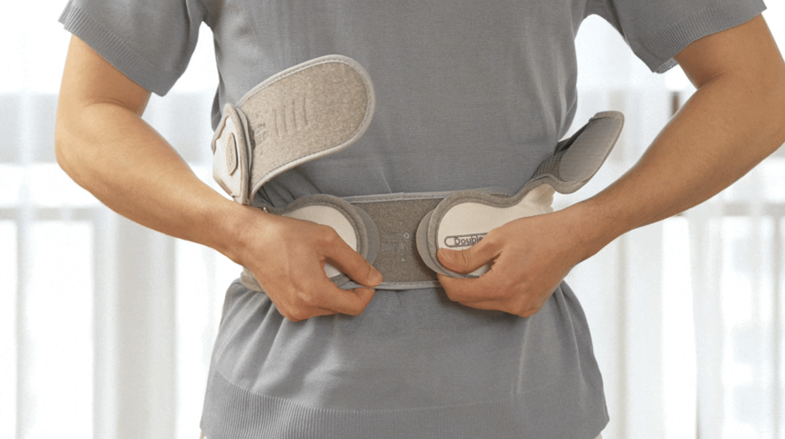 Disk Dr. Medical Lumbar Support WG50G2 5Size Options Double-Belt Traction Device