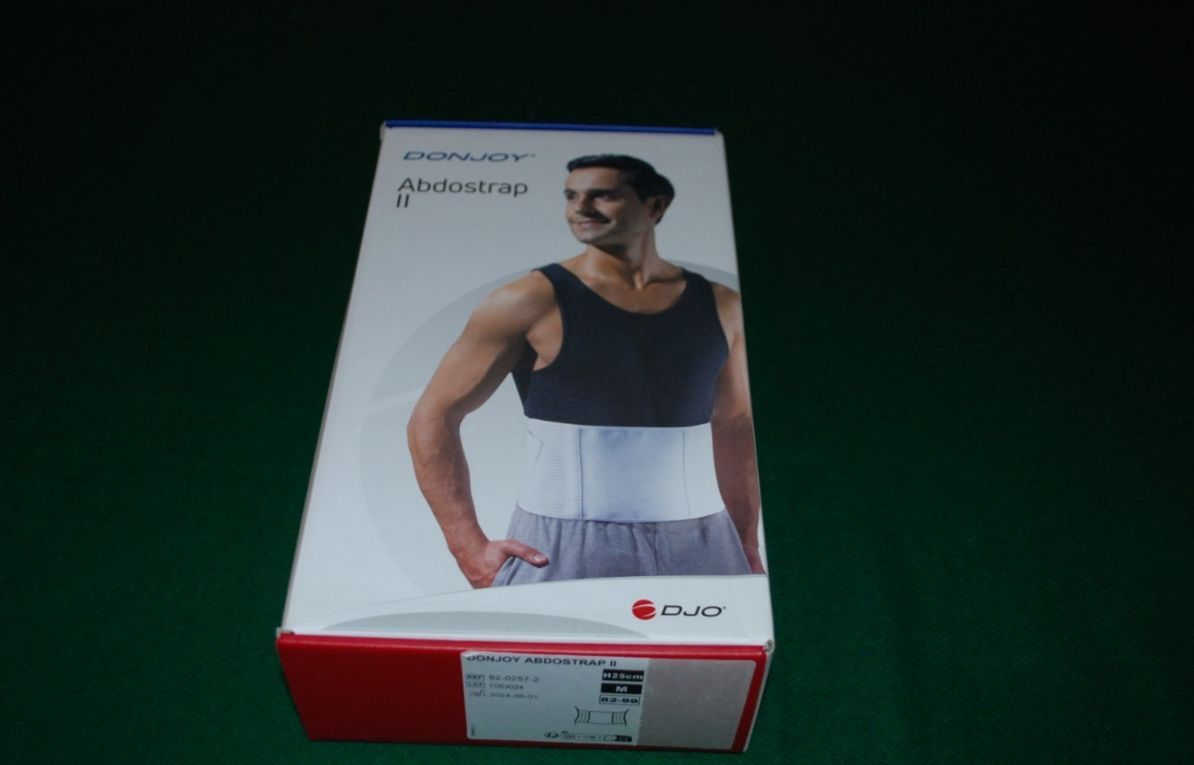 Donjoy, Abdostrap II lumbar band, size M h = 25 cm l 32 to 98 cm, never used