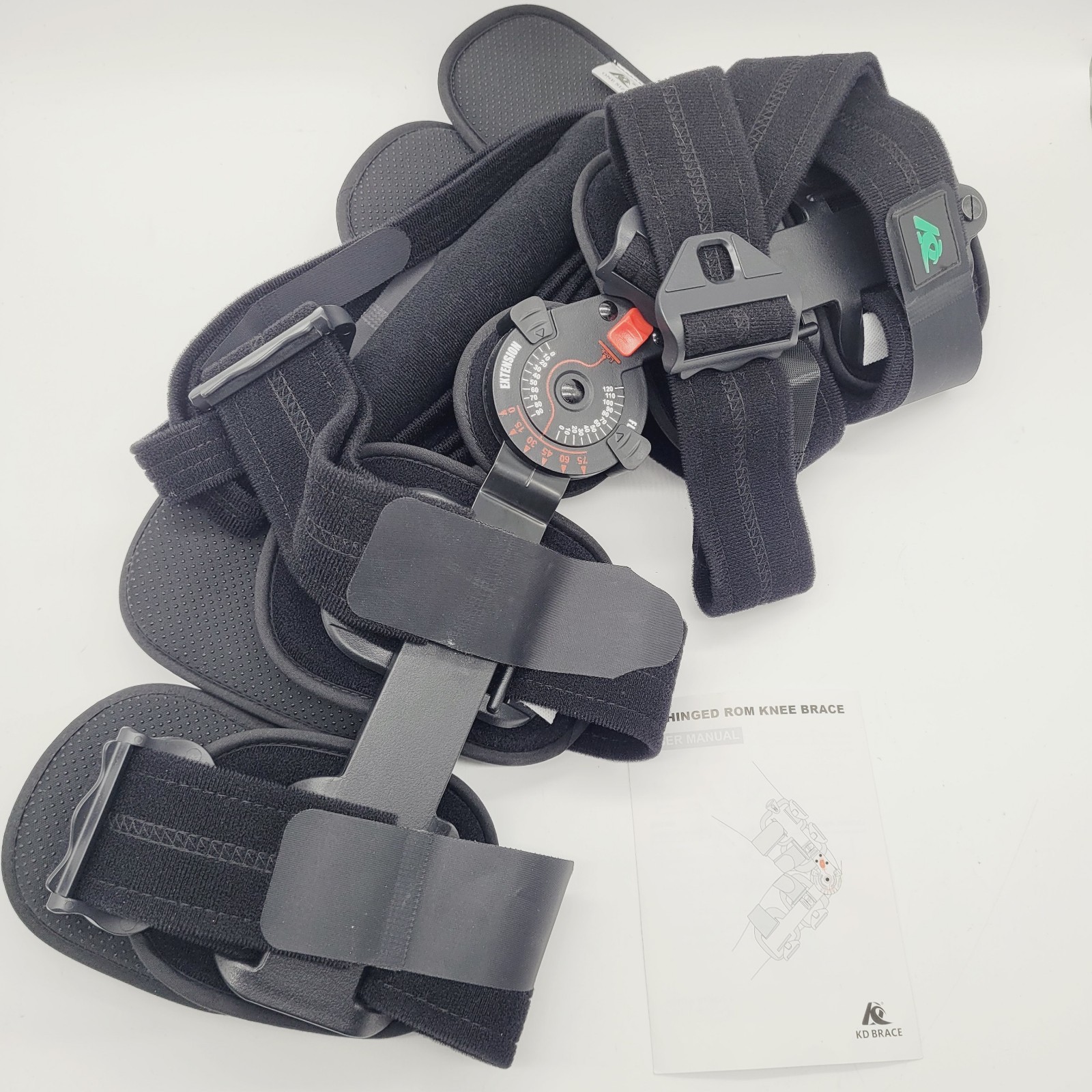 KD ROM Hinged Post-Op Knee Brace Adjustable ACL MCL PCL Arthritis Injury Support
