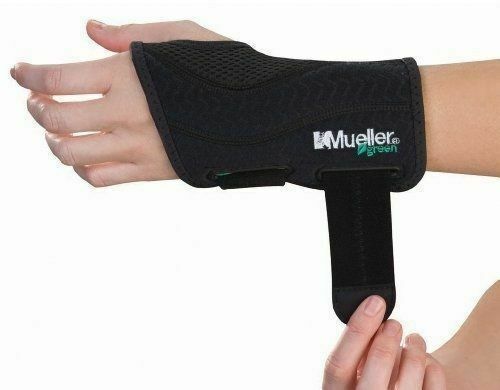 MUELLER Fitted LEFT-SM/MD Wrist Brace Maximum Support Level-SIZE SM/MD
