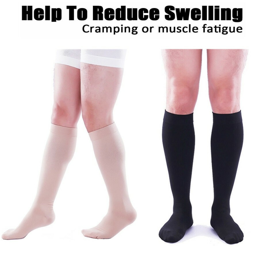 3/6Pair Compression Stockings for Women Men Best Support 15-20mmhg Medical Socks