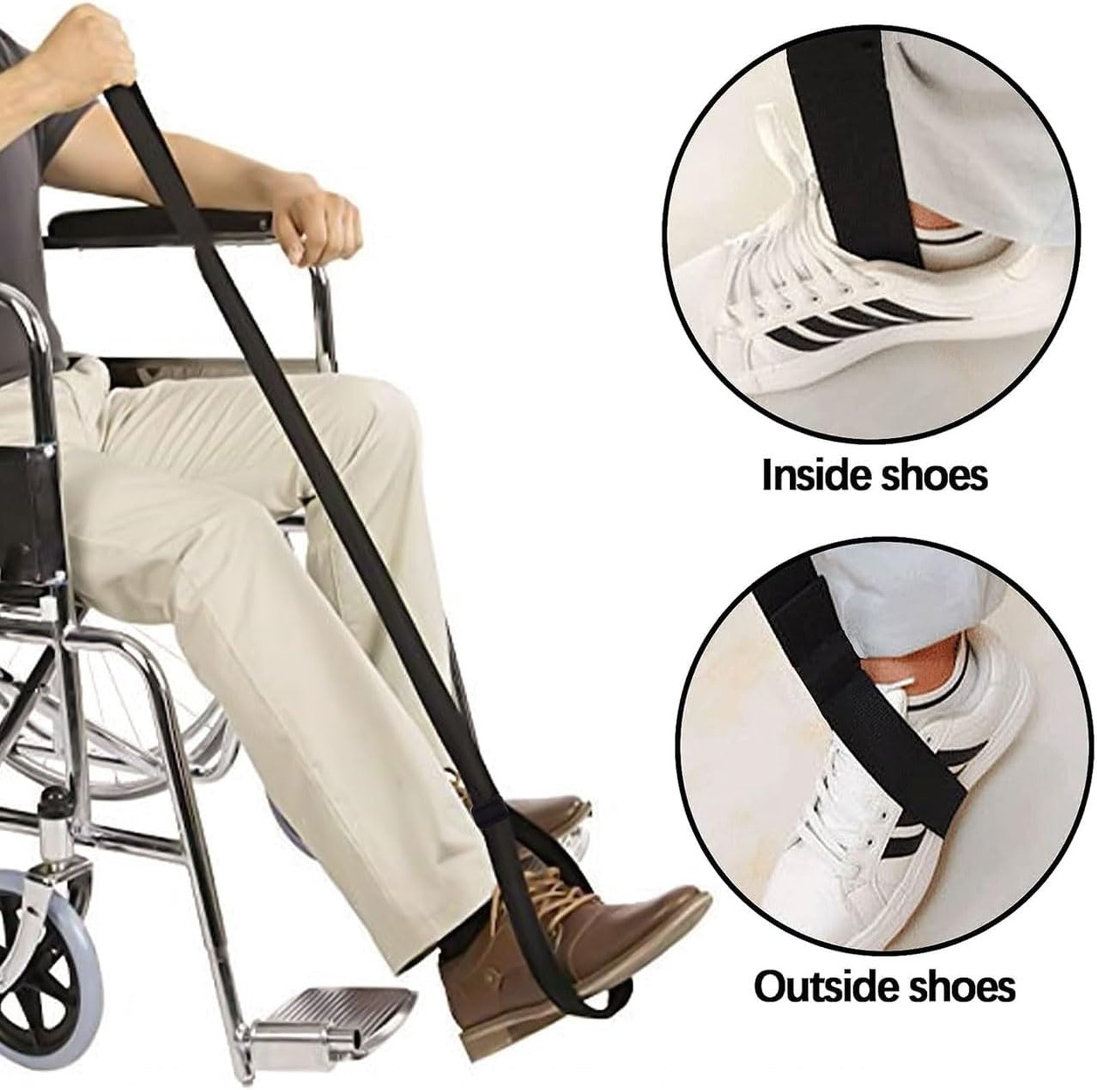 43 Inch Long Leg Lifter, Leg Lifter After Hip Replacement Knee Surgery Recovery