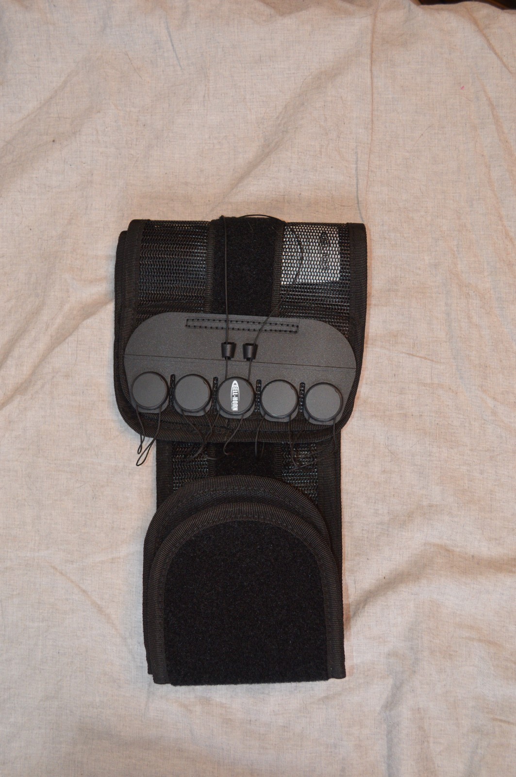 Bell-horn Pull-it adjustable back and abdominal support Black BH-301 Rev C