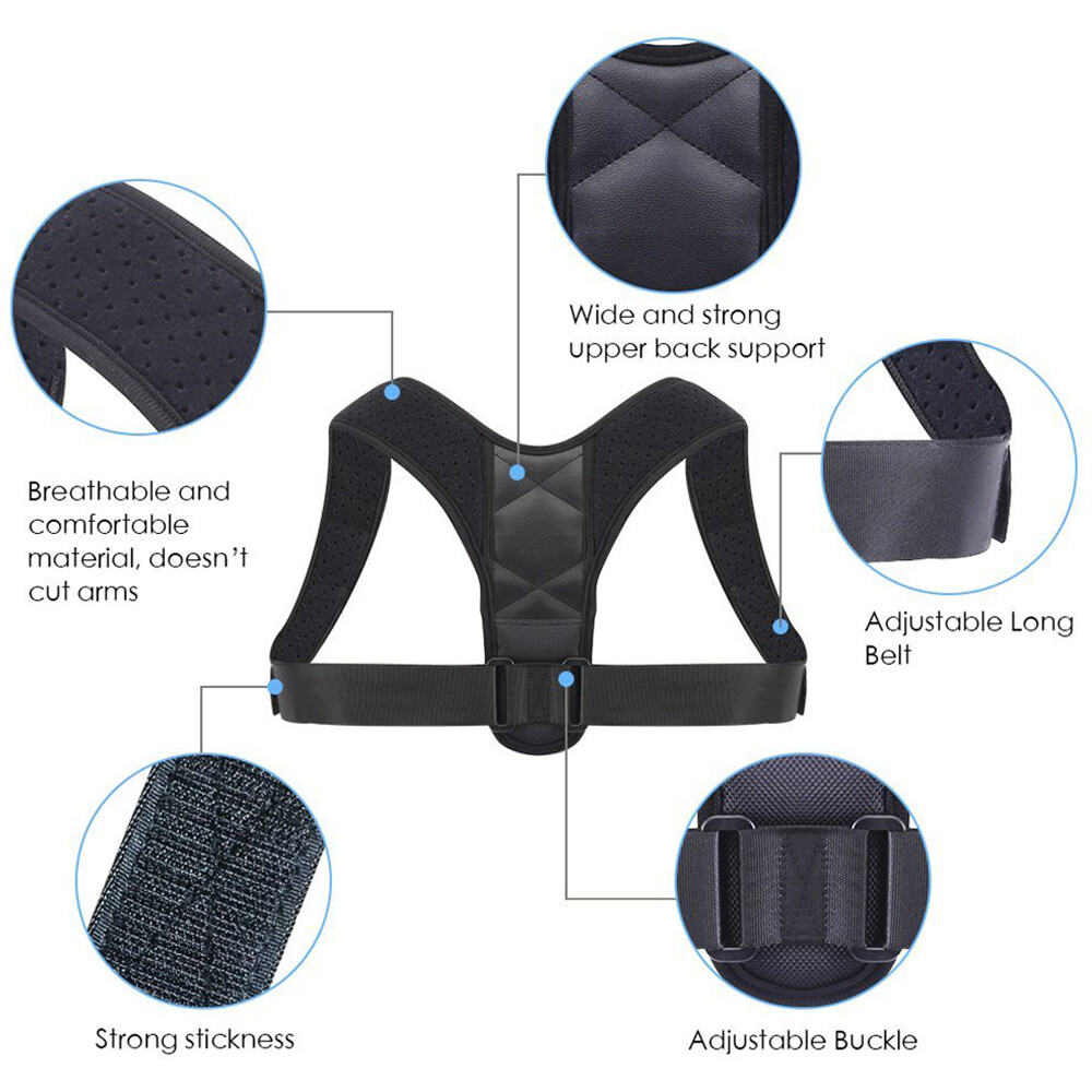 Wellness Posture Corrector Body Clavicle Shoulder Correcting for Man Female HOT