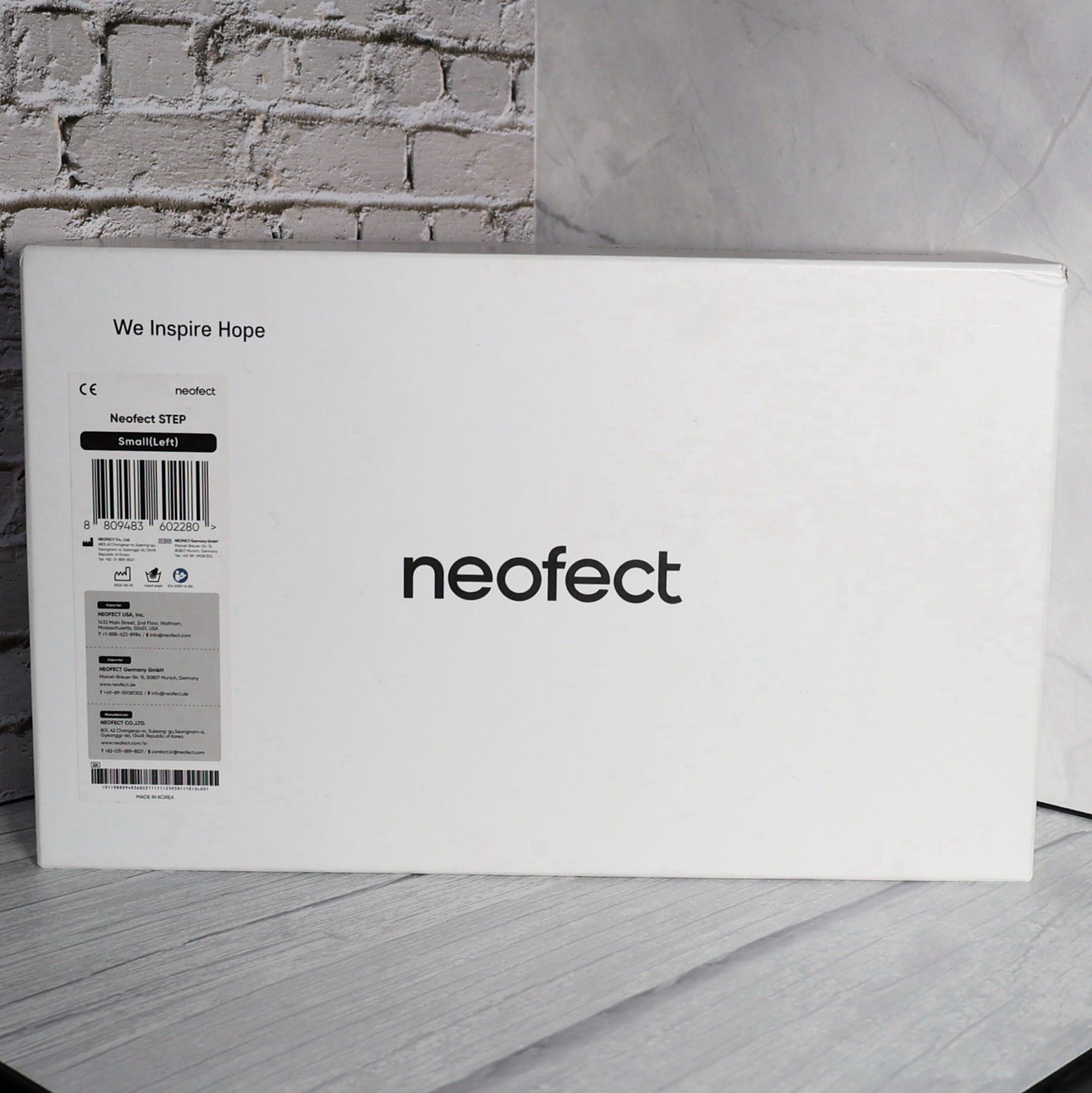 Neofect STEP Dynamic AFO Foot Drop Brace For Walking, Small Left