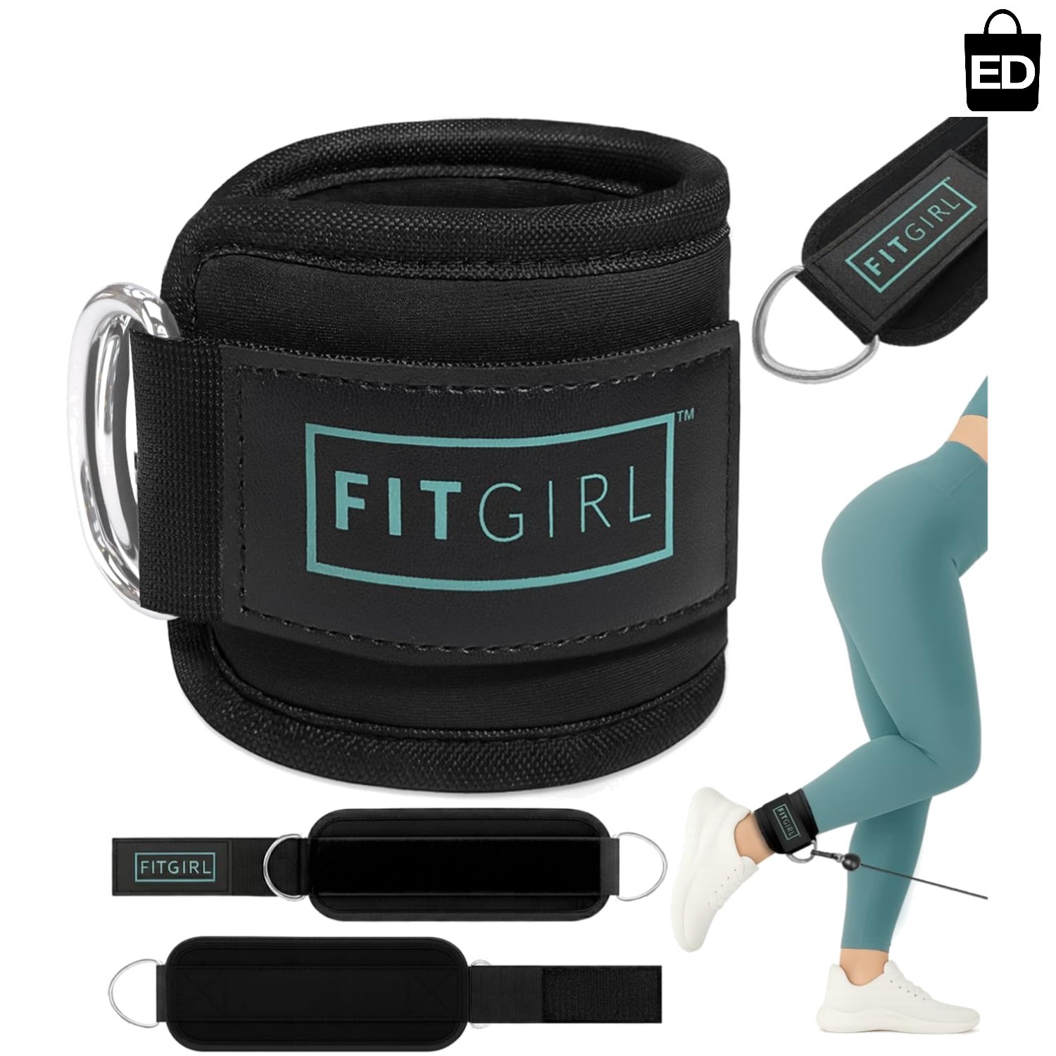 Fun & Functional Ankle Strap for Cable Machines – Women’s Workout Essential
