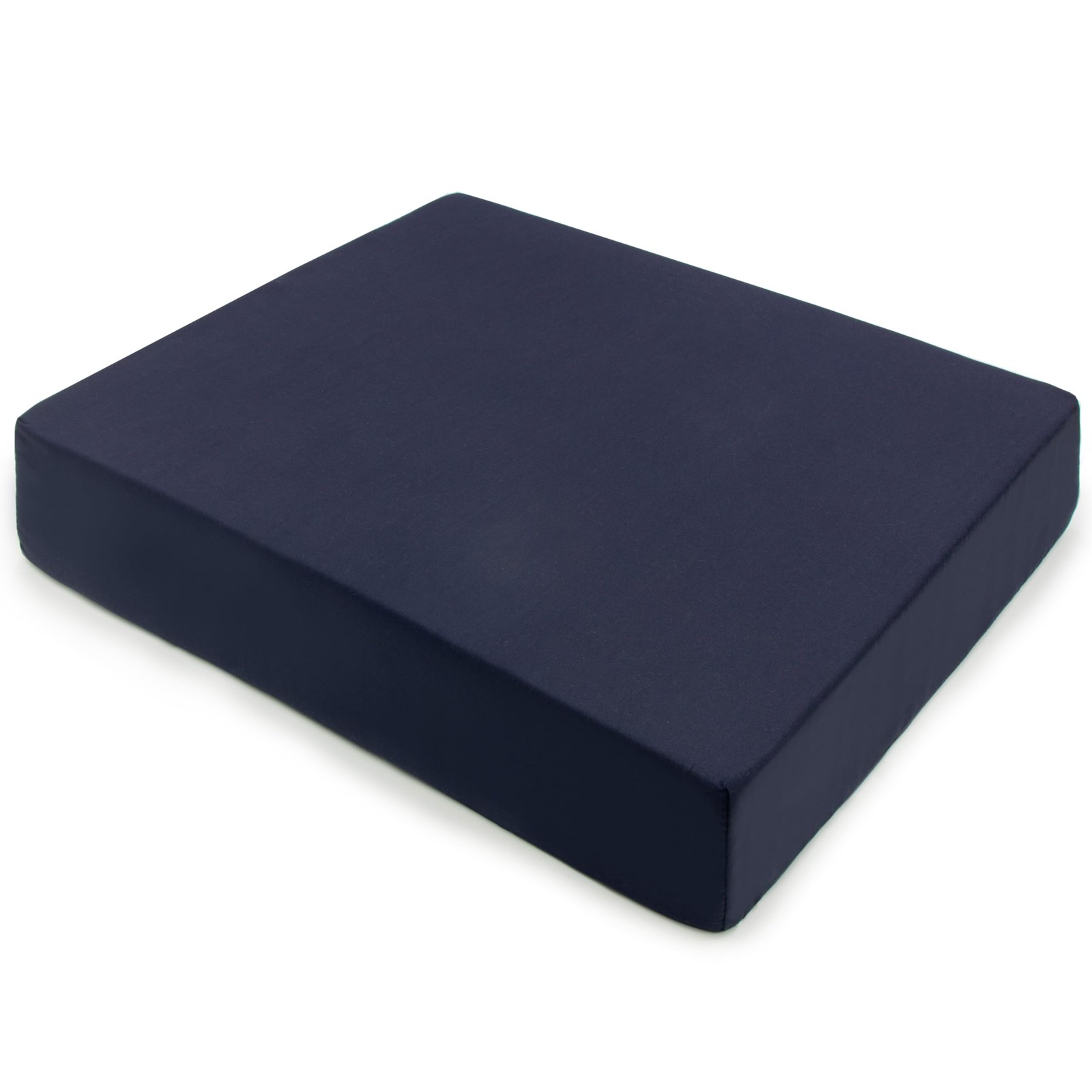 DMI Seat and Chair Cushion for Office Chairs, Wheelchairs, 3 inch thick, Blue