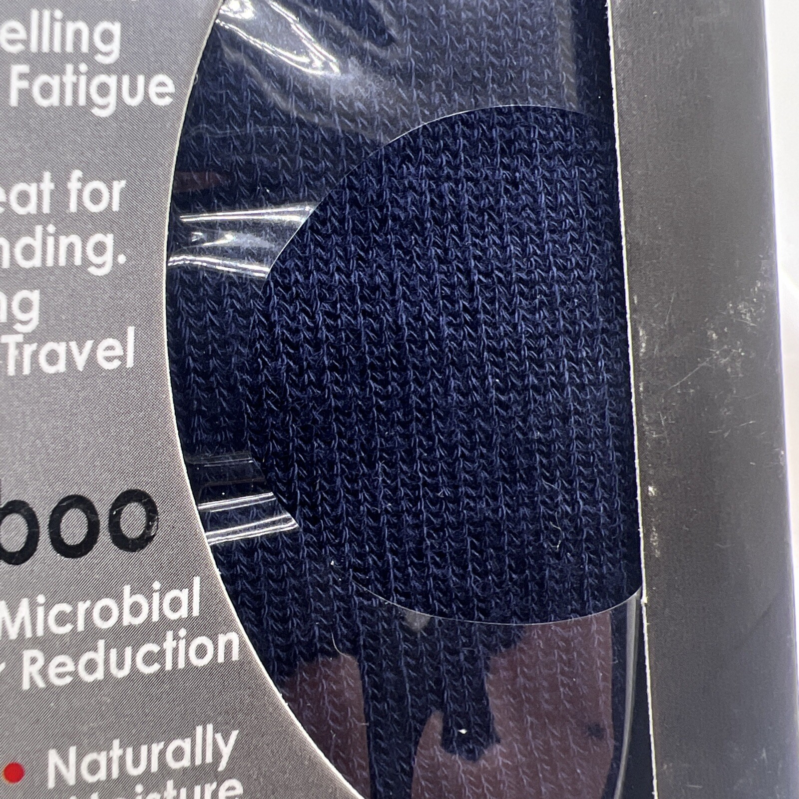 +MD plusMD Ultimate Travel Socks Bamboo Over the Calf Graduation Compression Nav