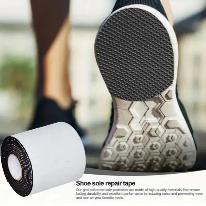 Thick Non-Slip Wear-Resistant Shoe Sole Sticker – Anti-Abrasion Heel for Quieter