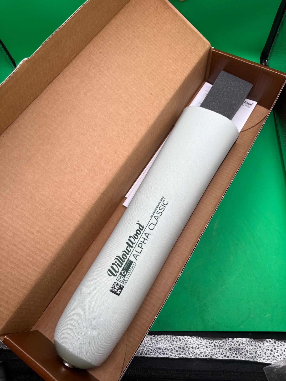 Willow wood Alpha classic locking prosthetic Liner, size medium, uniform, 6mm