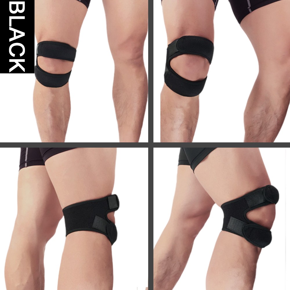 Knee Strap Adjustable Patella Support Neoprene Running Basketball Pain Relief