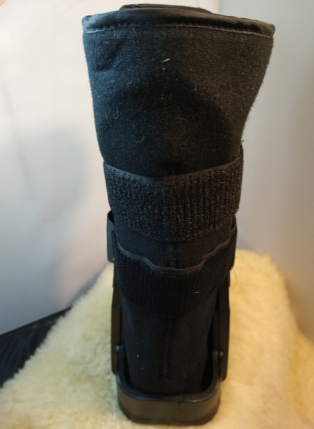 DEROYAL MEDICAL WALKING AIR CAST BOOT LEG ANKLE BRACE w/AIR PUMP SIZE SMALL