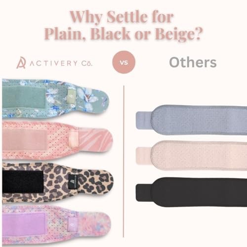Carpal Tunnel Wrist Brace Left Hand, Right Hand for Women, Sage Green Floral