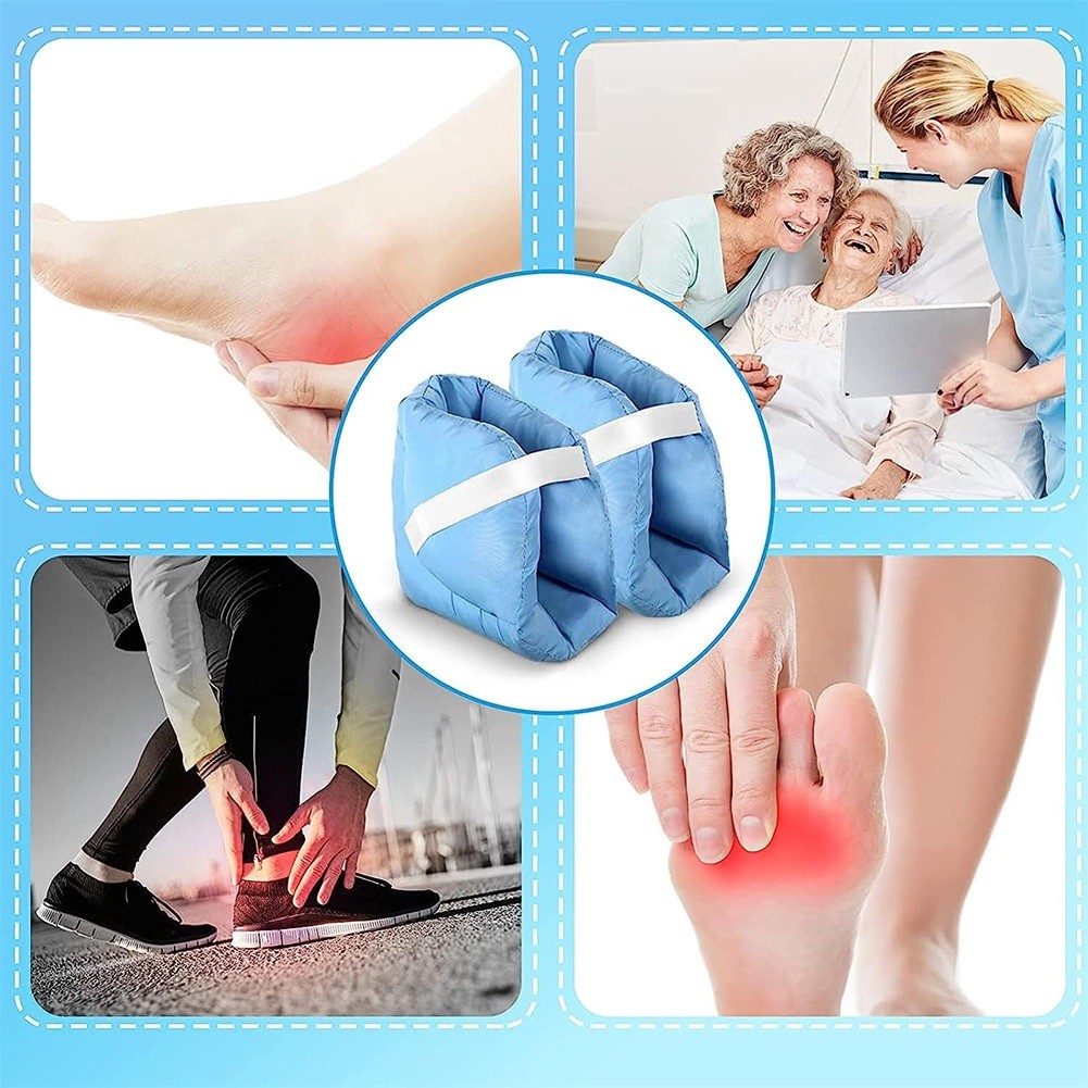 1 Pair Heel and Boot Protector Pads for Injury Pain Relief and Ulcers1721