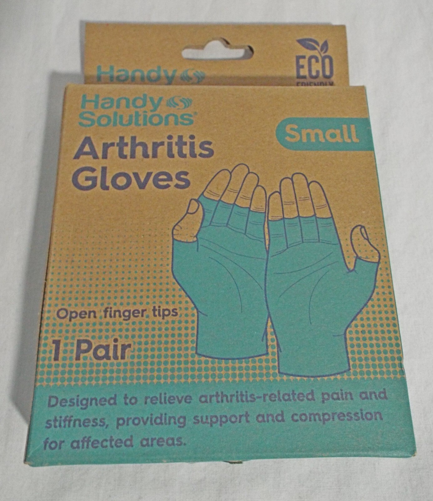Handy Solutions Fingerless Compression Gloves for Arthritis – Size Small