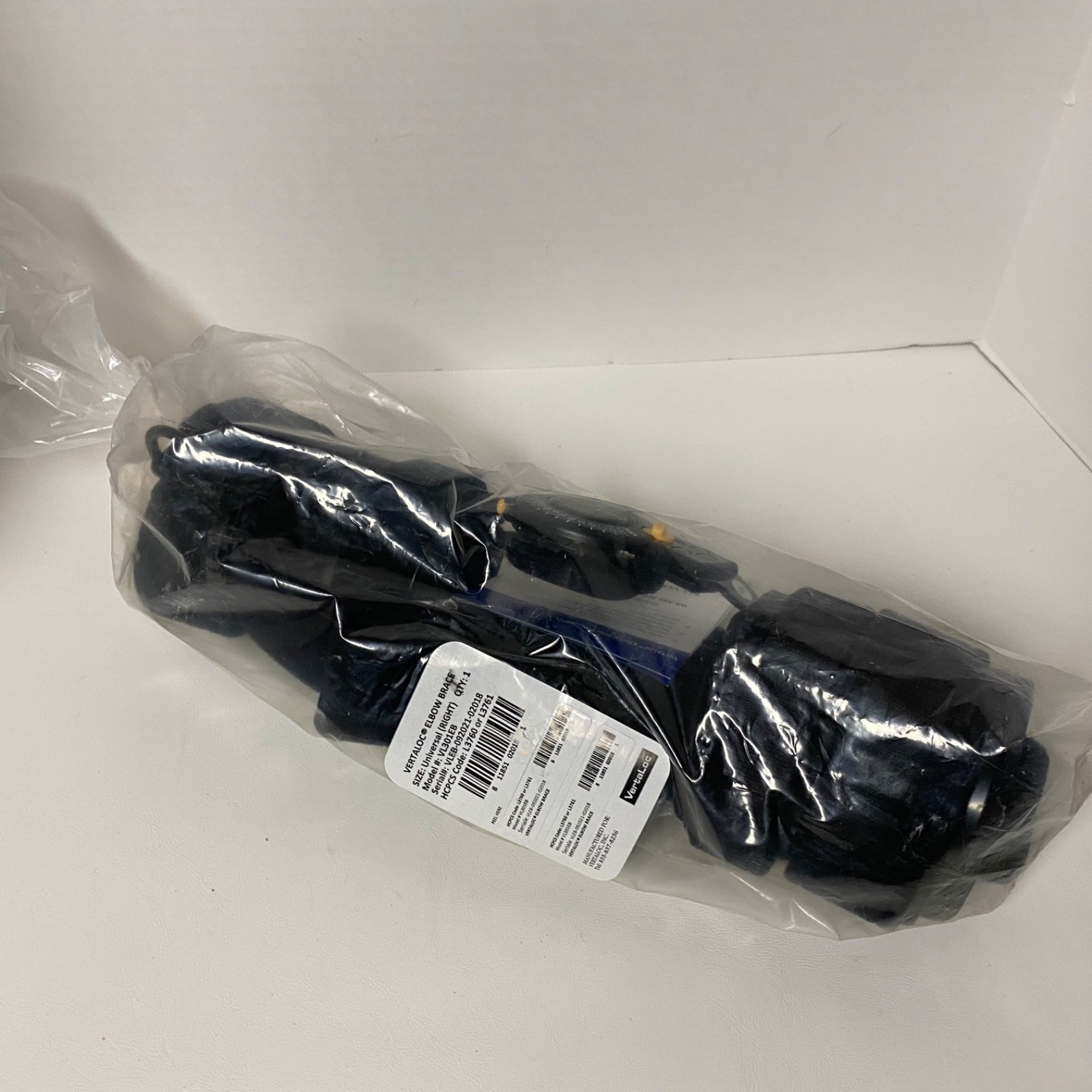 NEW! Vertaloc Elbow Brace Right • Black • Model VL301EB
