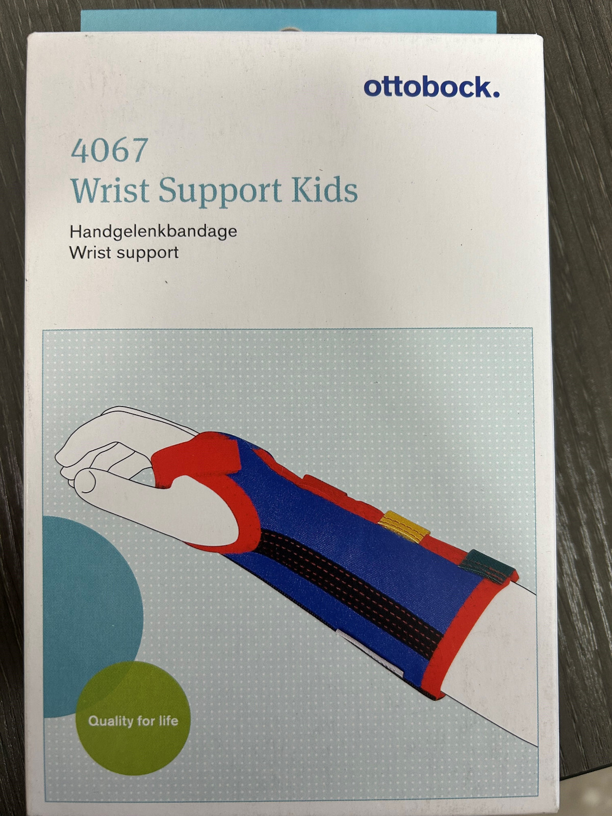 Ottobock Wrist Support KIDS 4067 – Left Large