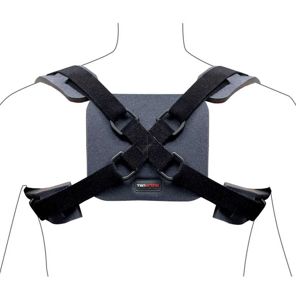 Tenortho Universal Brass Clavicle Immobilizer Grey