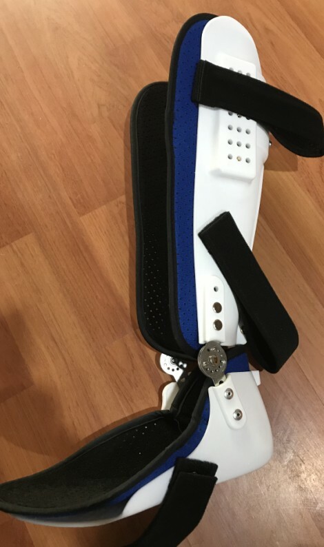 New Adjustable Foot Drop Brace Ankle Support Orthosis Plantar Splint Strap
