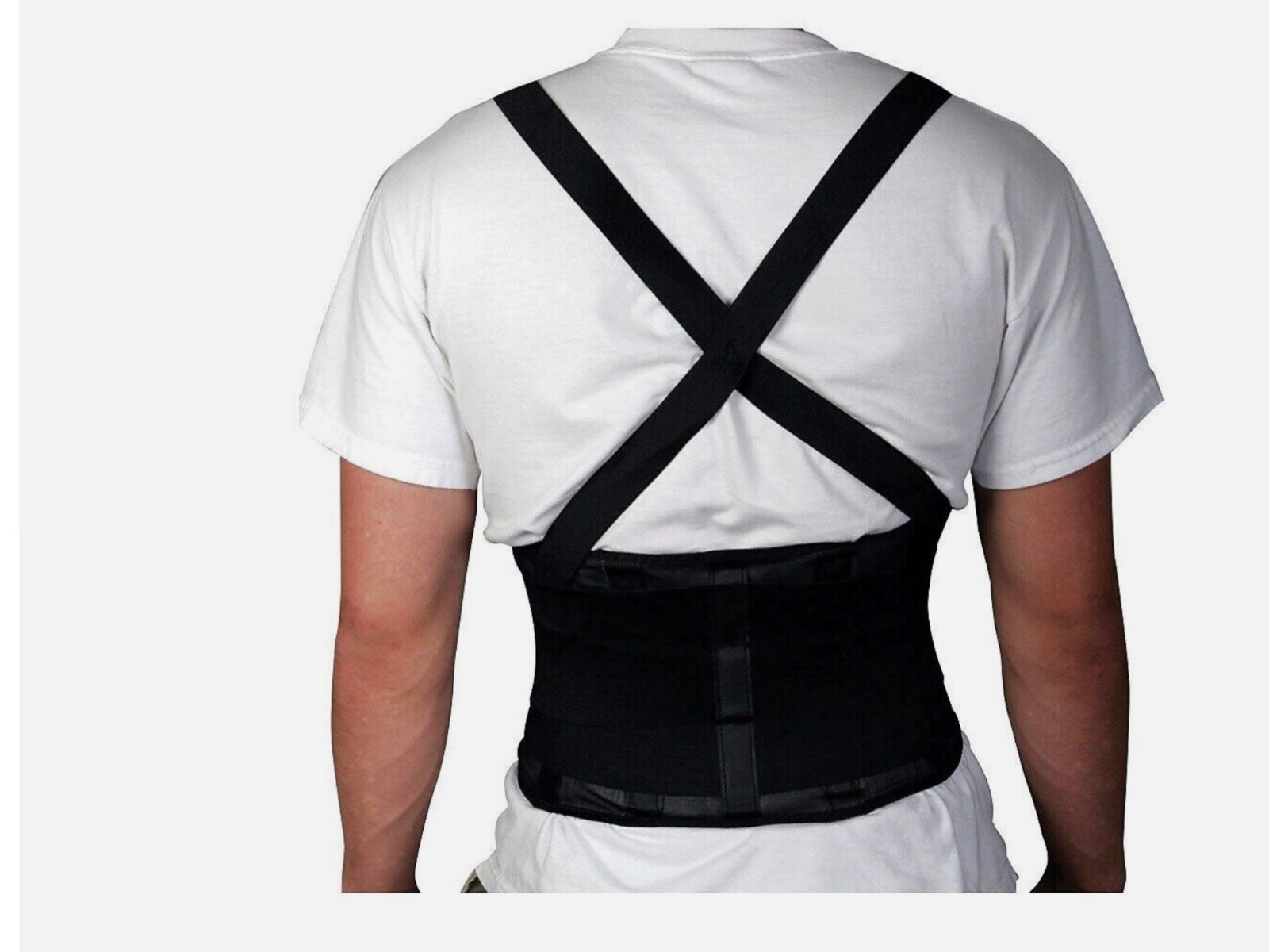 New Medline Back Support w/Suspenders ~ (2X-L) 42”-46”