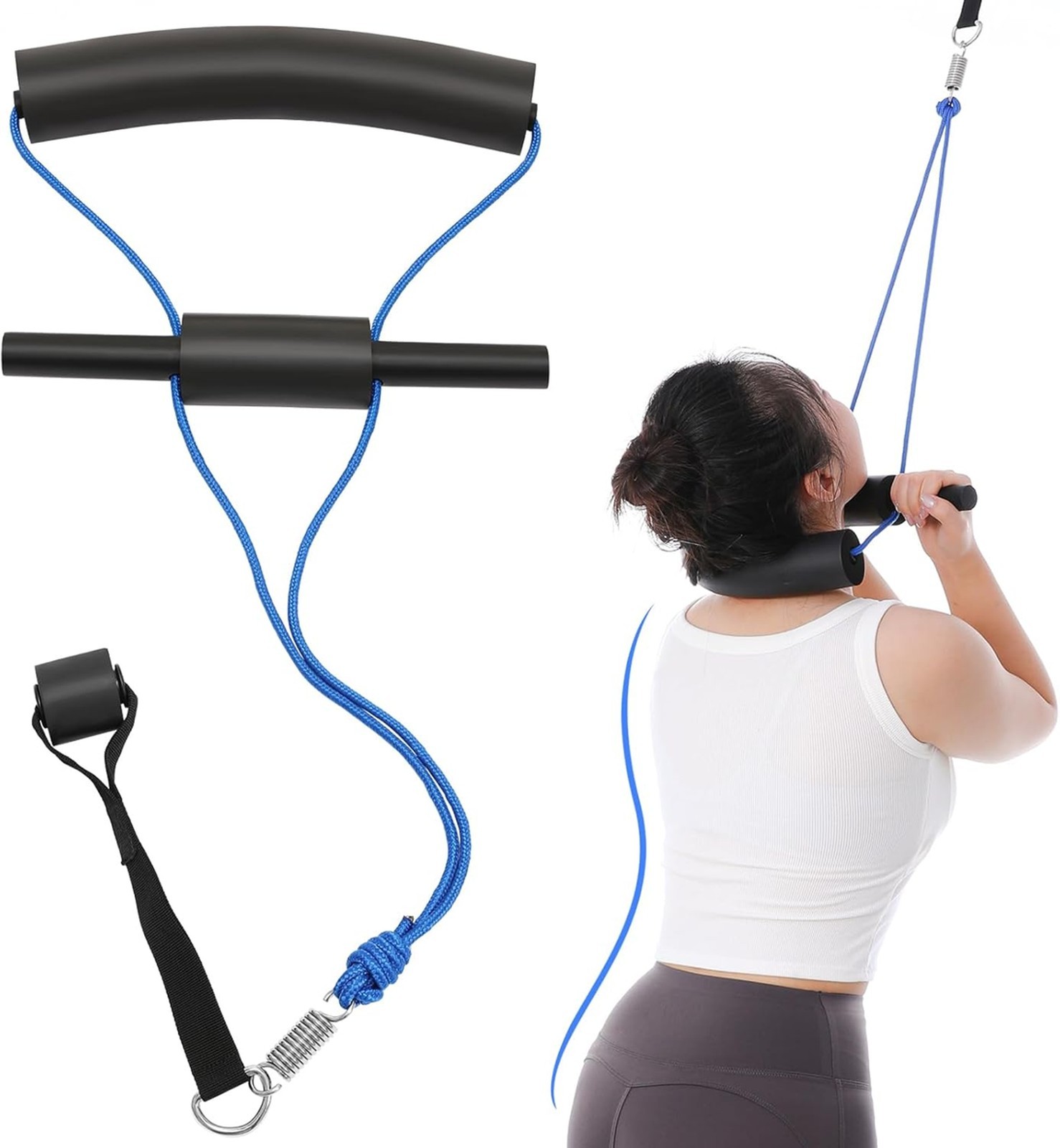Cervical Neck Traction Device Over Door for Neck Pain Relief Spinal