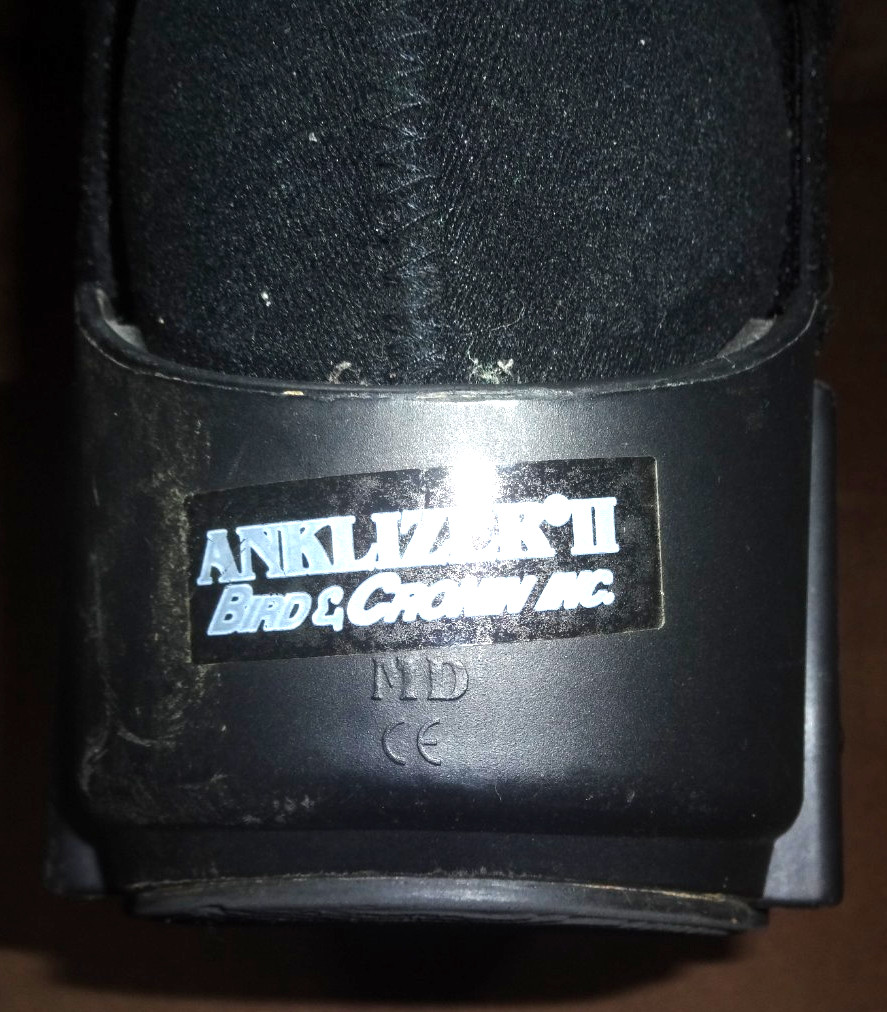 Bird and Cronin- Anklizer 2 Stablizing Boot- Black MD