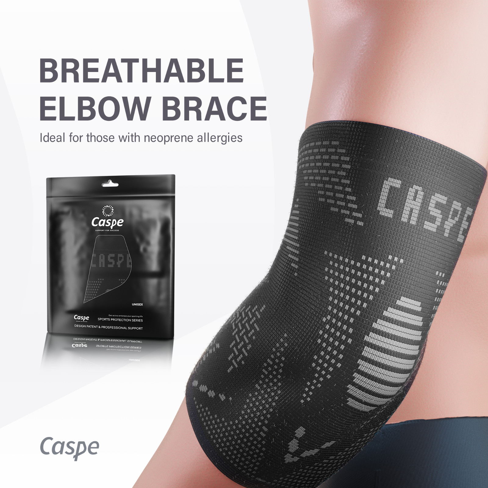 2 Pcs Elbow Brace Compression Support Sleeve Fit Arthritis Tendonitis Joint Pain