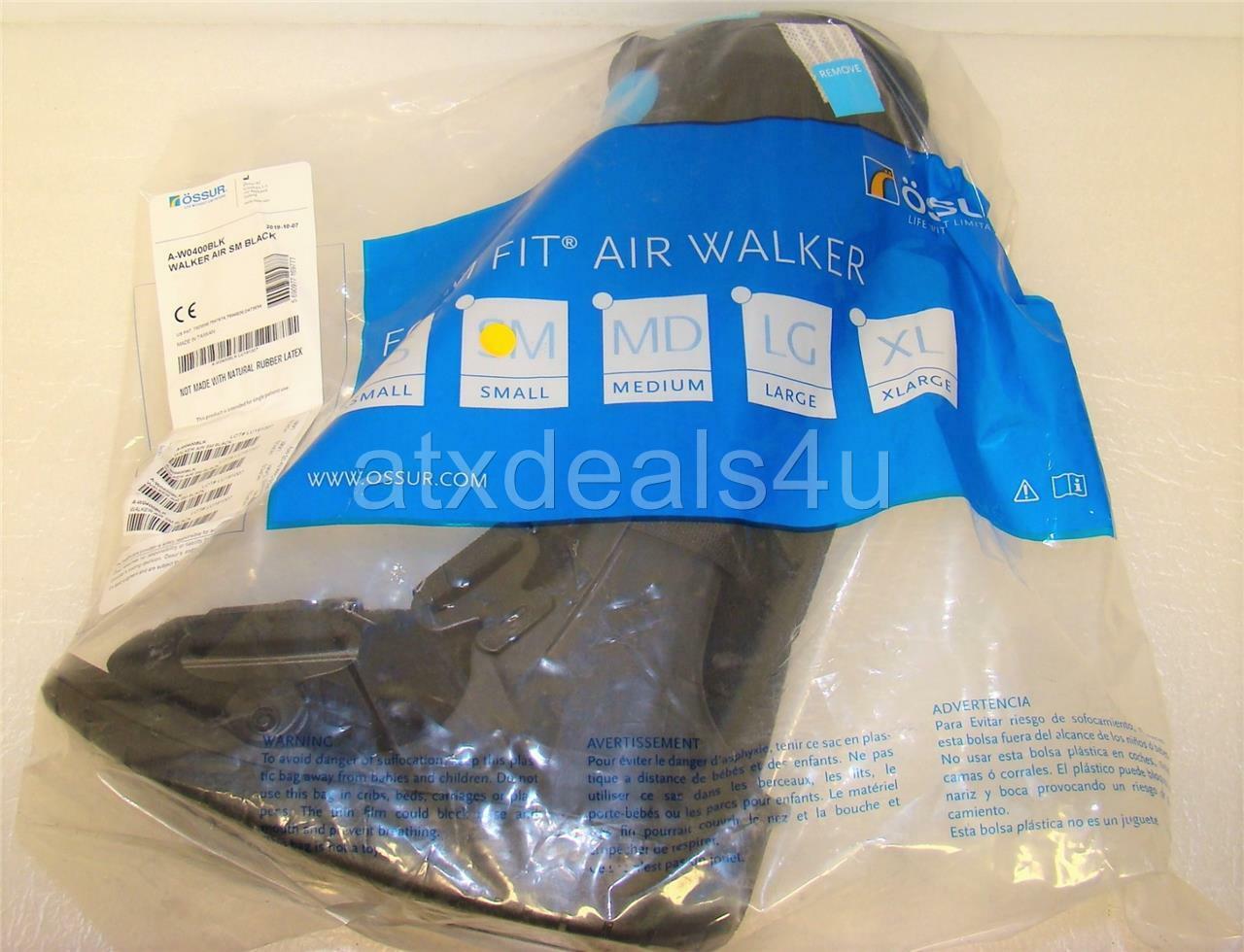 OSSUR A-W0400BLK Form Fit Air Walker Small New
