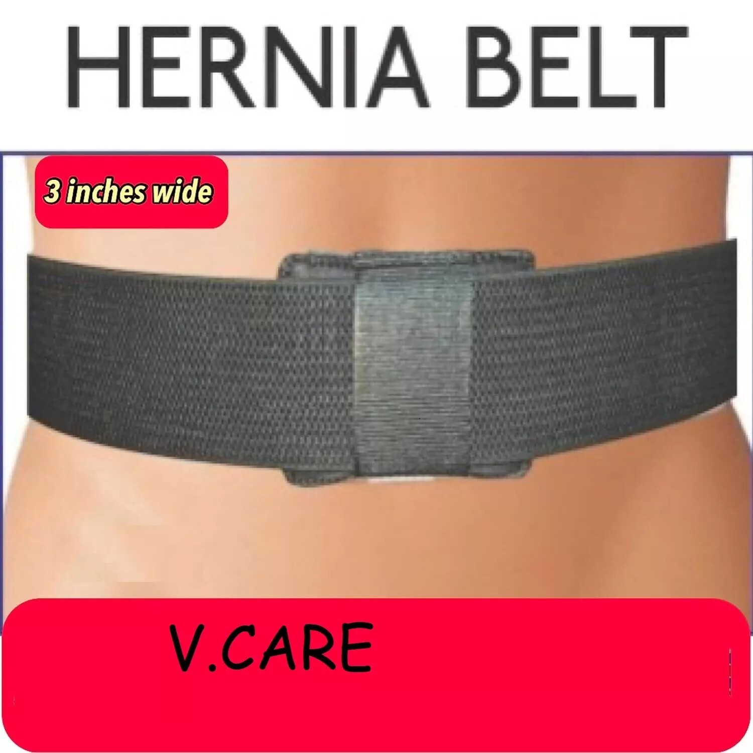 Umbilical Hernia Support Belt Abdominal Navel Truss One Removable Pad