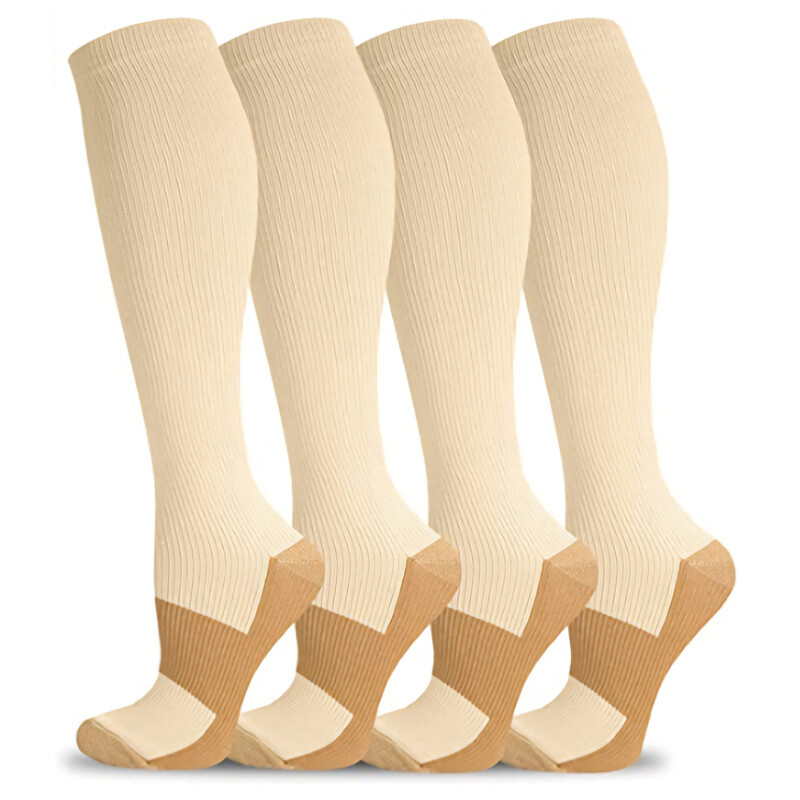 Copper Compression Socks 20-30mmHg Women & Men – Best for Running,Sports,Hiking