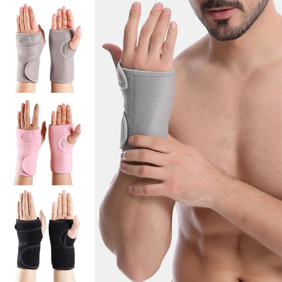 2*Wrist Brace Carpal Tunnel Wrist Splint Night Support for Women Men Pain Relief