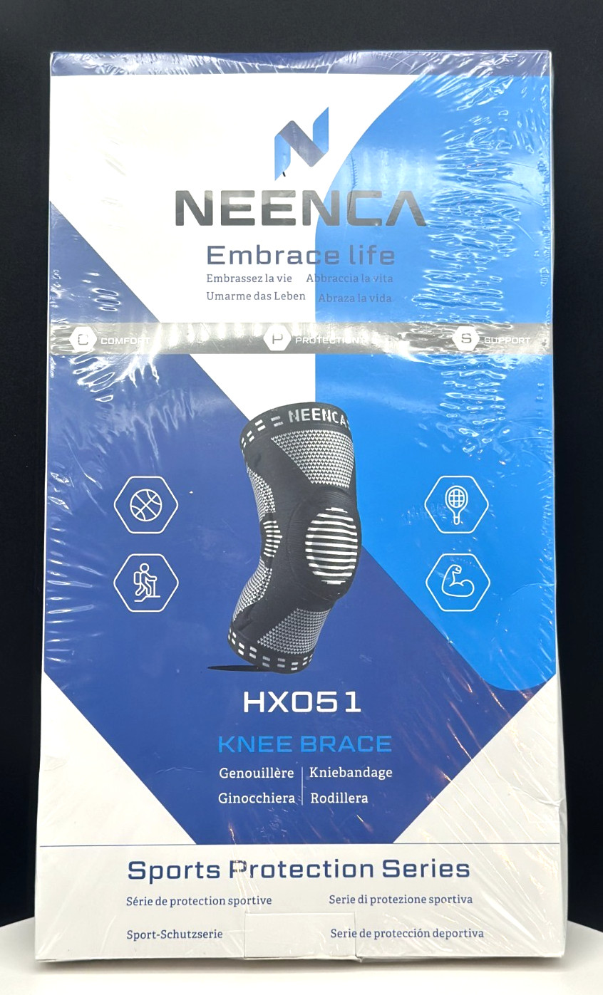 NEENCA Professional Knee Brace – Black, Small (HX051)