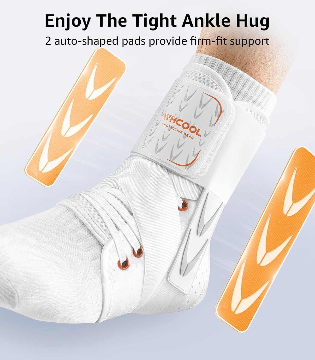 Ankle Brace for Sprained Ankle – Quick Lace Up Support