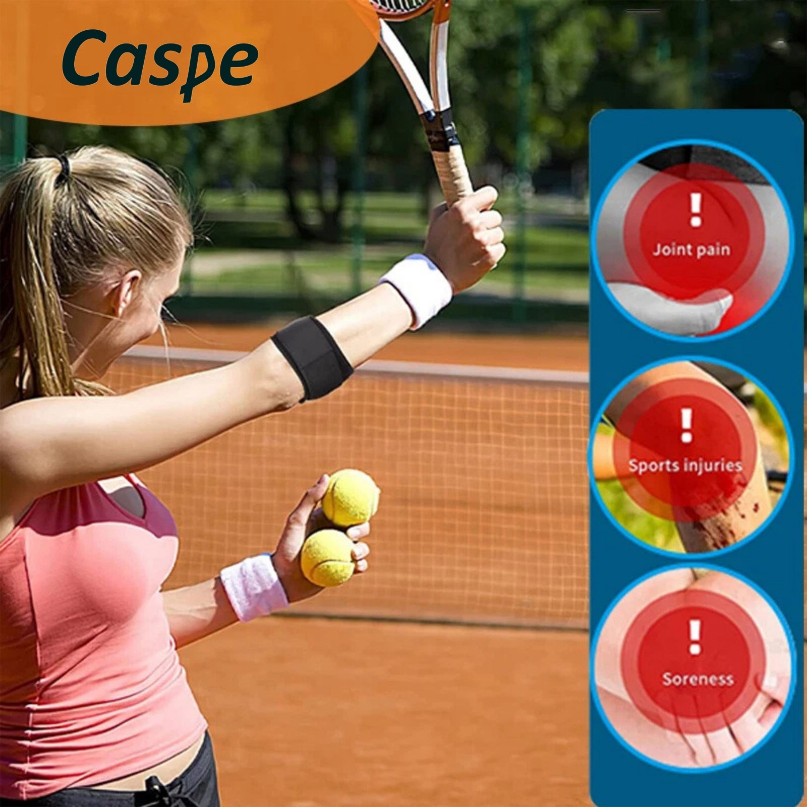 Tennis Elbow Support Brace Compression Sleeve Joint Strap Arthritis Arm Tendon