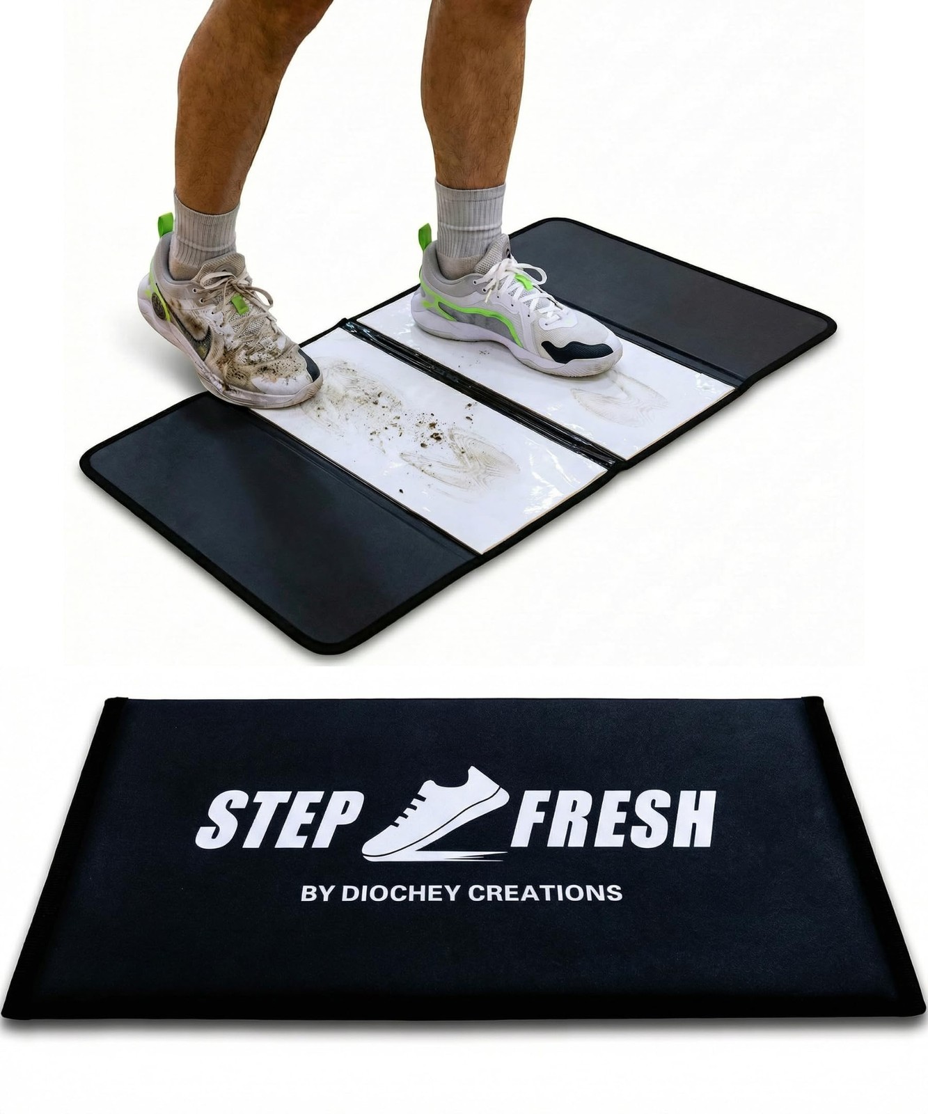 Basketball Sticky Mat 120 Sheets Portable Pad Shoe Grip Compact Traction
