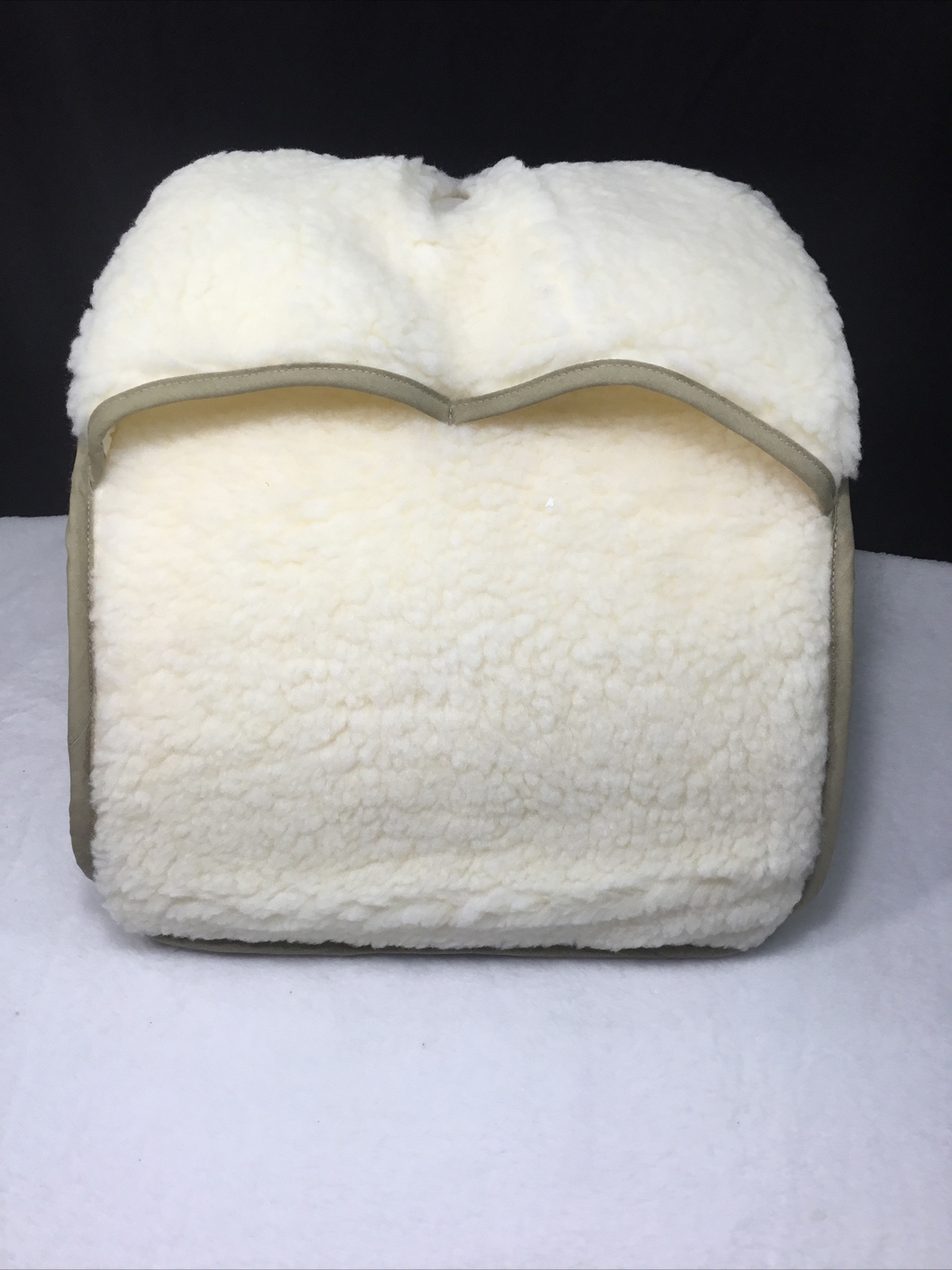 Vintage Leachco Leg Elevation Half Circle Under Knees Cushion Wedge Pillow