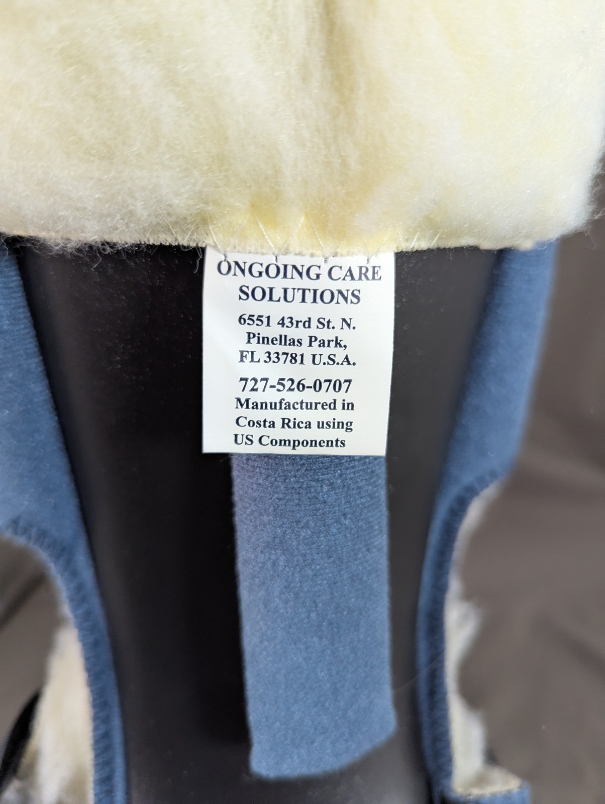 SoftPro AFO Ankle Foot Support Boot Large Sherpa Fleece Lined Unisex