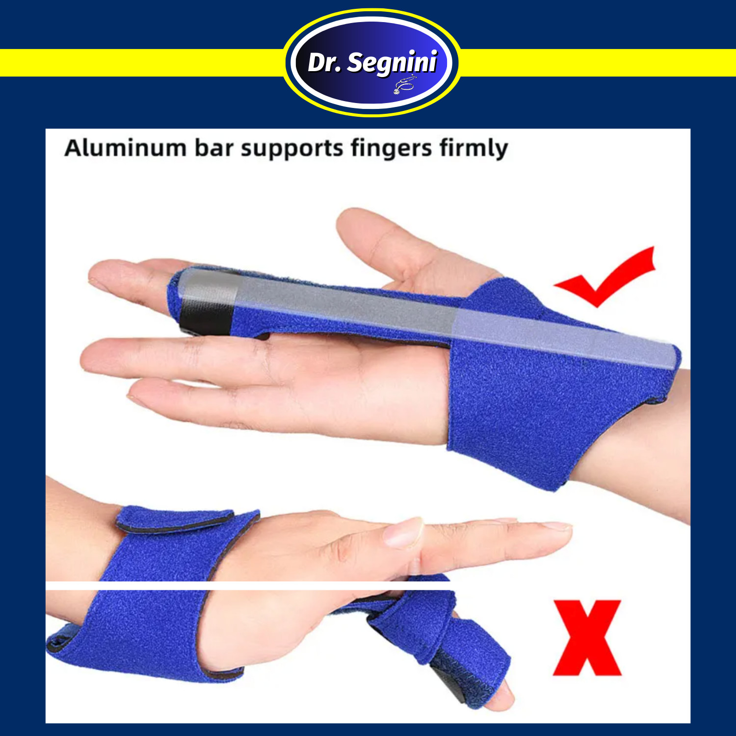 Relief Finger Trigger Splint Brace Straightening Curved Locked Mallet Unisex ⭐✅