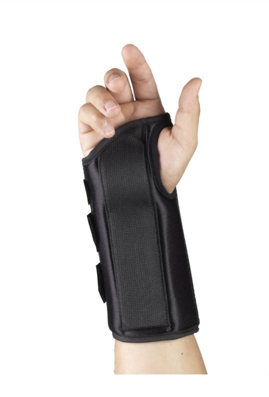 OTC Wrist Splint, 8-Inch Adult, Lightweight Breathable, Large (Left Hand) 2083